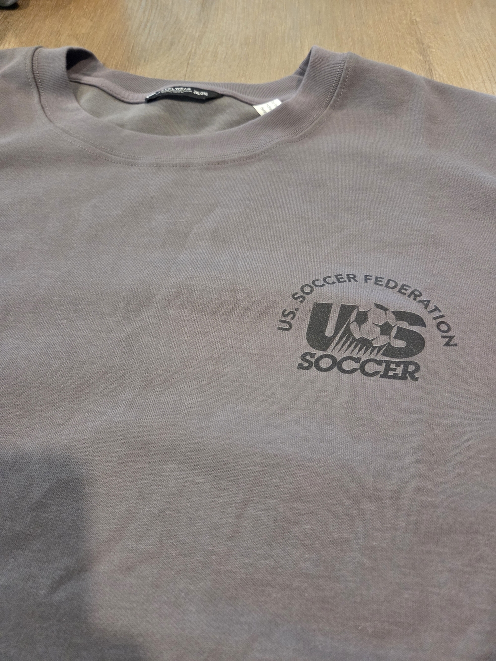Levelwear US Soccer Federation Graphic - Gray T-shirt